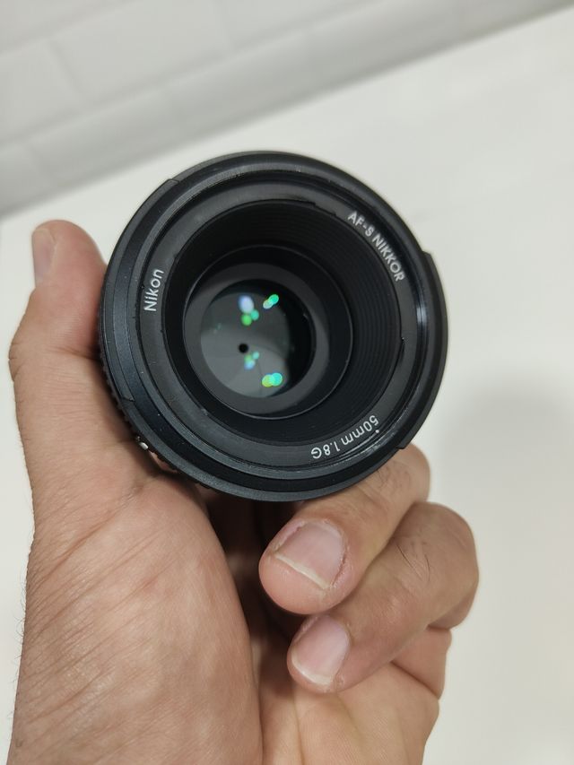 Objetivo nikon 50 mm AF