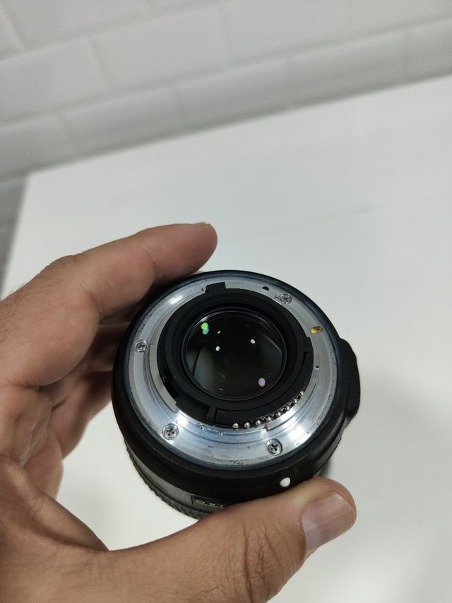 Objetivo nikon 50 mm AF