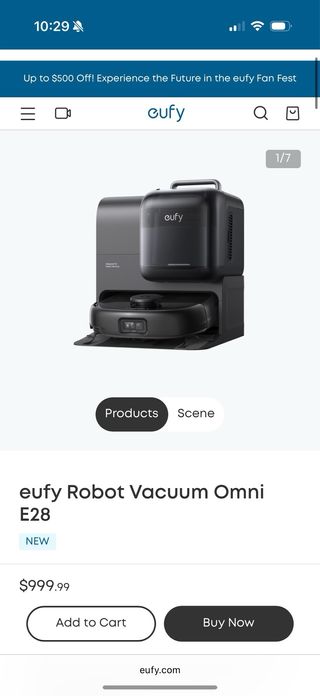 Eufy Omni E28 Robot Aspirador 