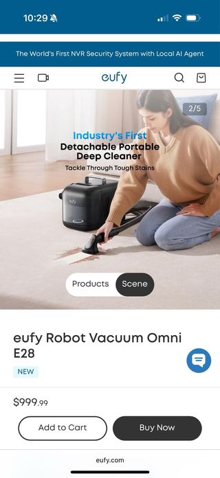 Eufy Omni E28 Robot Aspirador 