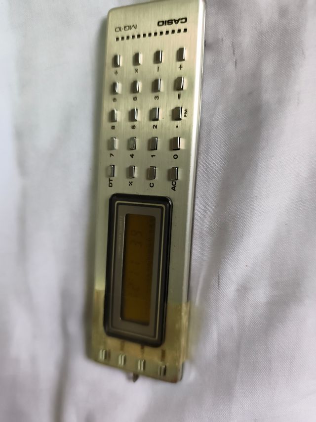 Calculadora Casio MQ-10 vintage