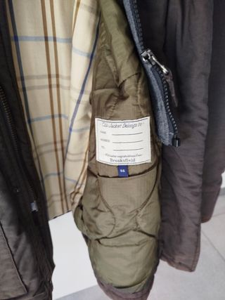 Giubbino Uomo Marrone Tg. 56