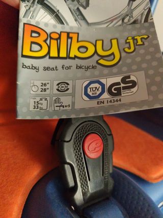 Silla bici niño Polisport Bilby