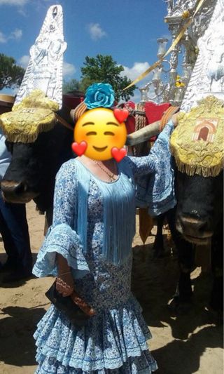 Traje flamenca