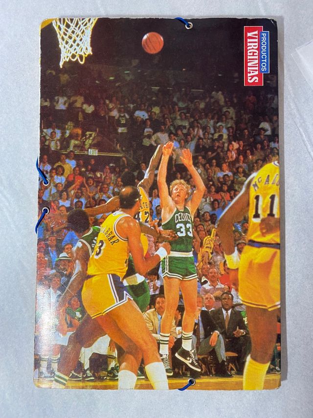 Carpeta NBA retro Larry Bird