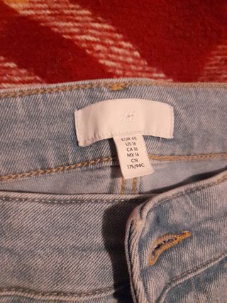 Jeans H&M Tg 48 - Blu Chiaro