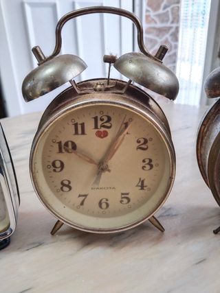 3 despertadores vintage