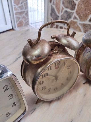 3 despertadores vintage