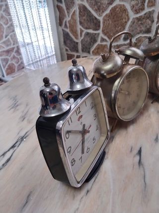 3 despertadores vintage