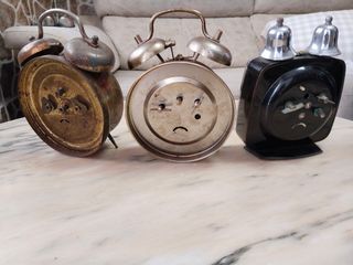 3 despertadores vintage