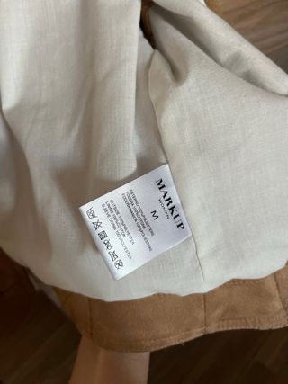 Chiodo dainetto Markup beige con cartellino