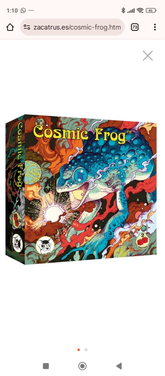 Cosmic frog