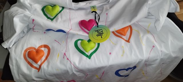 Camisetas curvy Snoopy, Mickey, Corazones