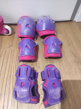 Patines infantiles 28-30 + protecciones XXS