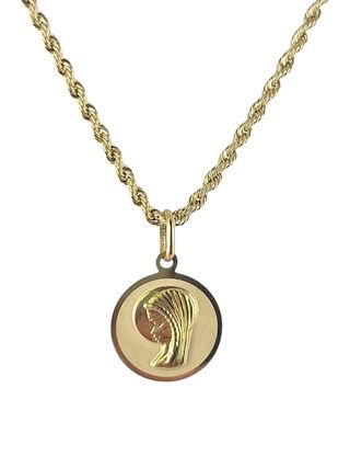 Collar oro 18k comunión