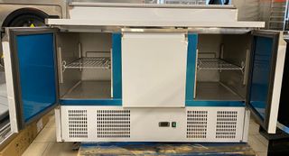 MESA REFRIGERADA CON ENCIMERA LISA - PSH300