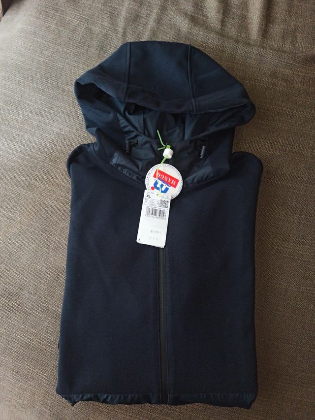 Sudadera Mango XL negra