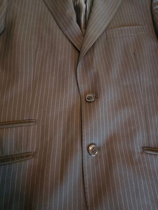 Americana negra con rayas H&M