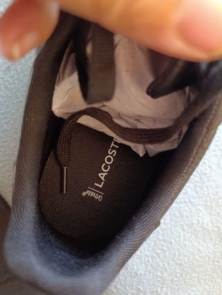 Sneakers de piel Lacoste nr 37,5