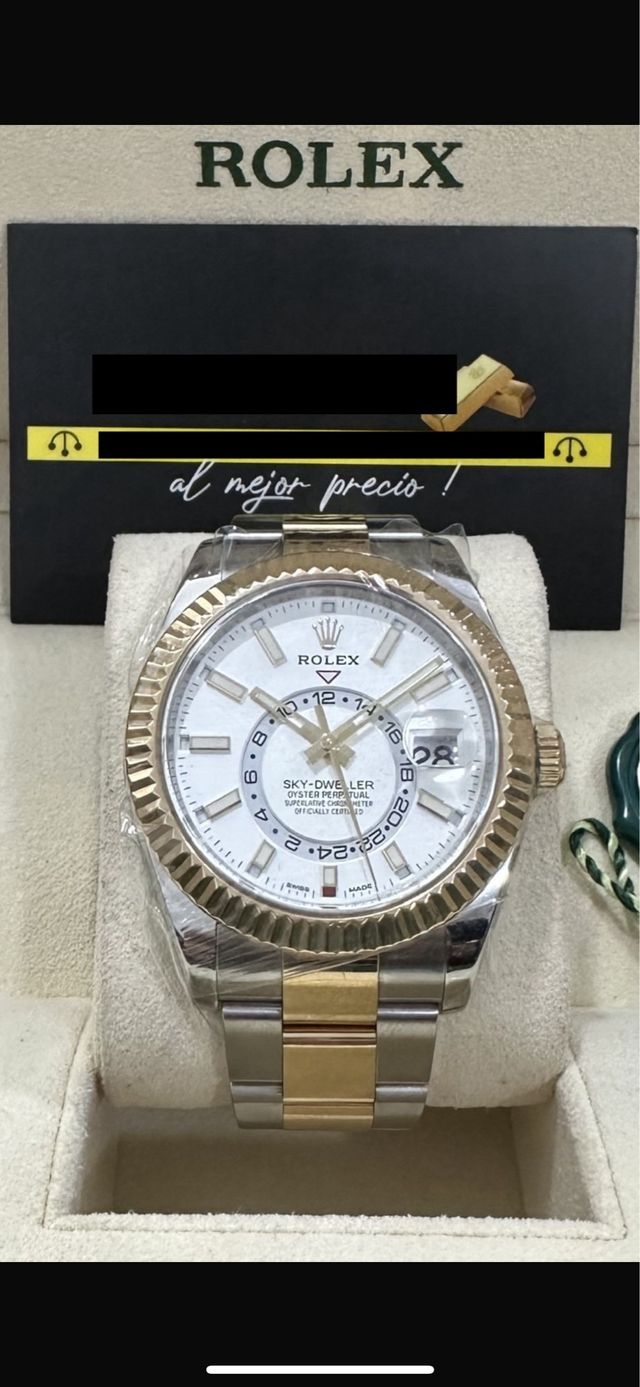 Rolex Sky Dweller acero y oro