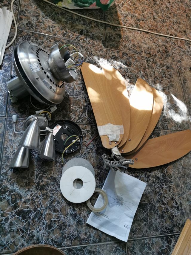 Ventilador techo vintage