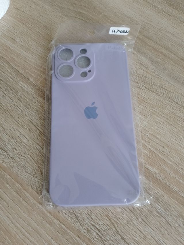 Custodia Silicone iPhone 14 Pro Max - Lilla