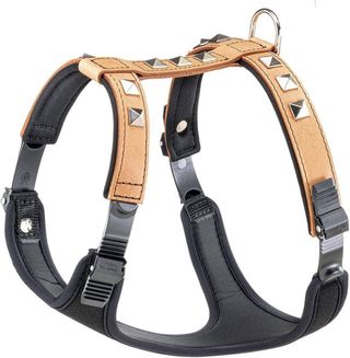 Pettorina Ferplast Giotto Luxor Beige vera pelle M