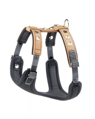 Pettorina Ferplast Giotto Luxor Beige vera pelle M