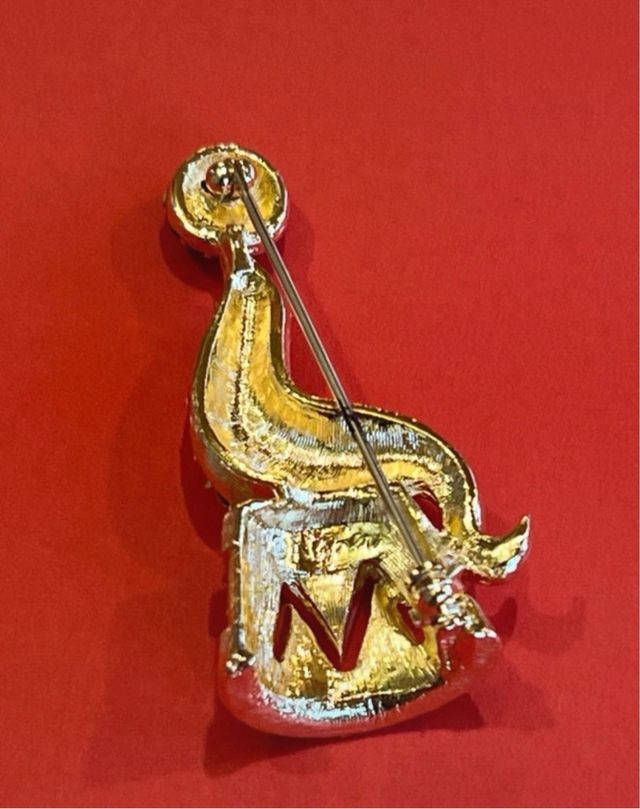 Spilla foca circo | cristalli