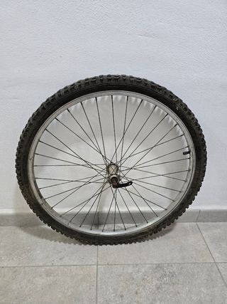 Rueda bici 26" MTB delantera