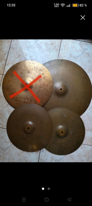 Set Platos Sabian B8 Pro