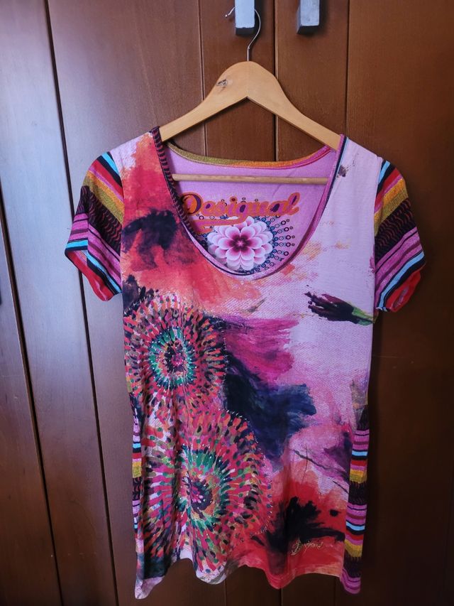 Camiseta Desigual multicolor