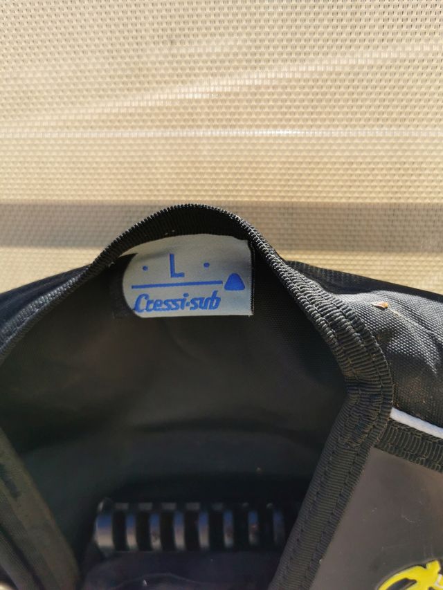 Chaleco Buceo cressi Talla L