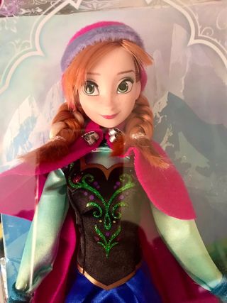 2 Muñecas Disney Store Frozen Elsa Anna