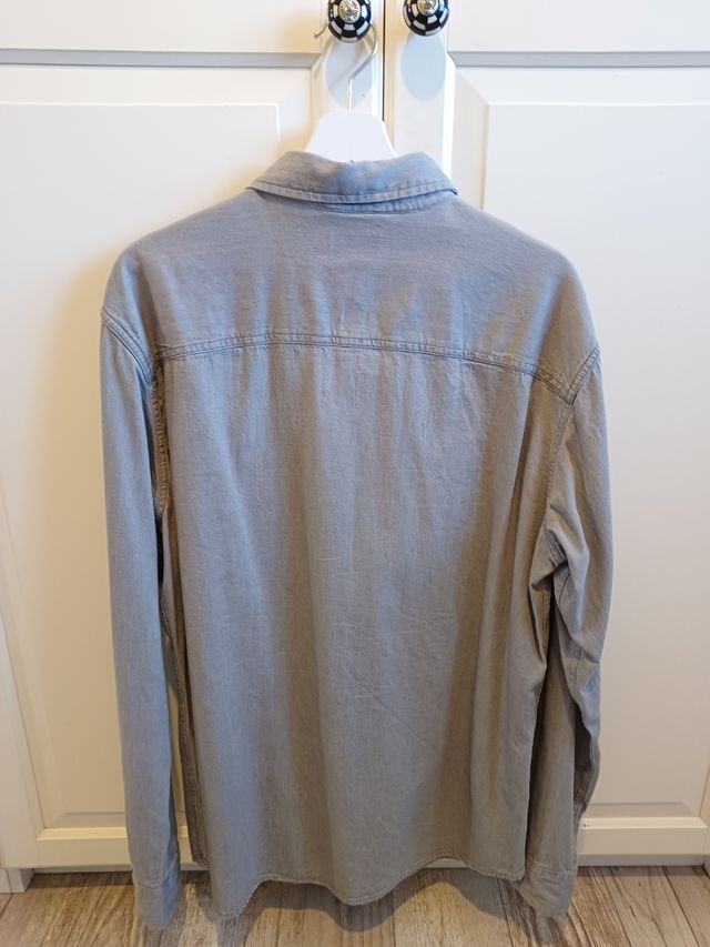 Camisa vaquera Jack & Jones gris