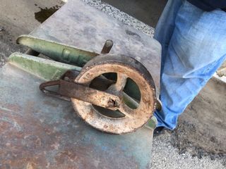 Polea antigua - Industrial