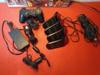 Ps2 Slim SCPH 75004 + juegos y accesorios, Pal Eur