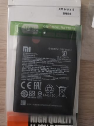 Piezas xiaomi redmi note 9