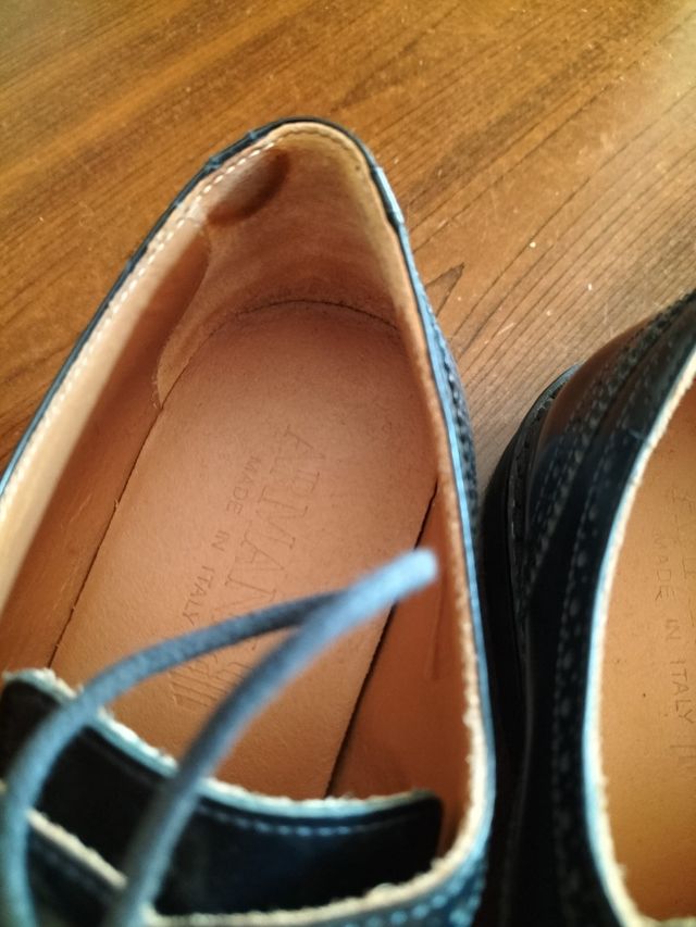 Derby blu scuro Armani Junior