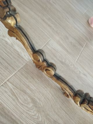 Antiguo espejo isabelino