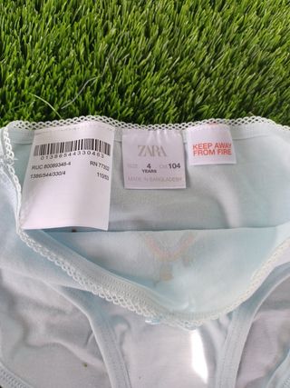 Braguitas niña Zara (4 años)