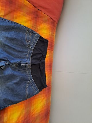Jeans premaman blu