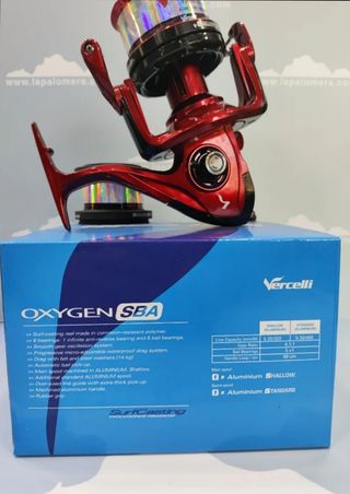 Carrete Vercelli Oxygen SBA Surfcasting