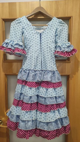 Traje Flamenca niña 4-7 años