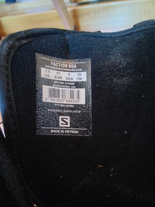 Botas Snowboard Salomon