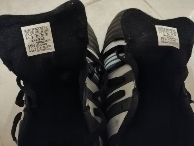 Scarpe Calcetto Adidas 4.0  taglia 43.5