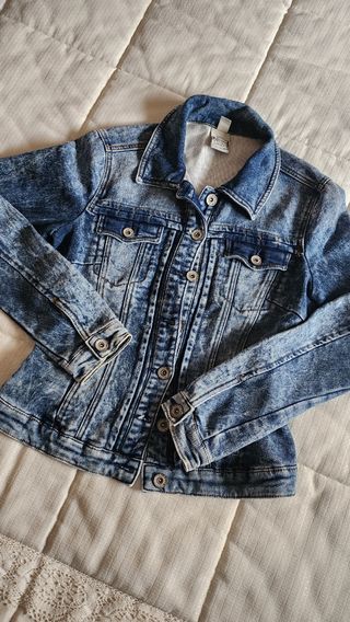 Cazadora vaquera denim
