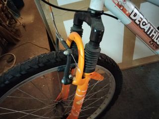 Bicicleta decathlon cycle rockrider 5.0 street 24"