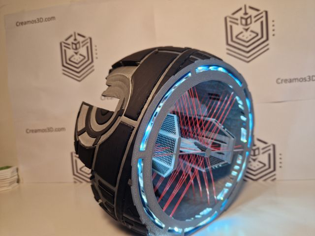 Star Wars - Tie Fighter Suspendido e iluminado