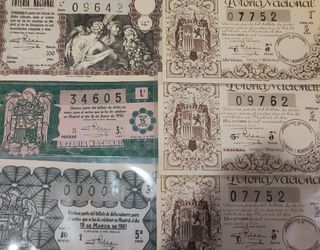Lotería antigua DESDE 1 €